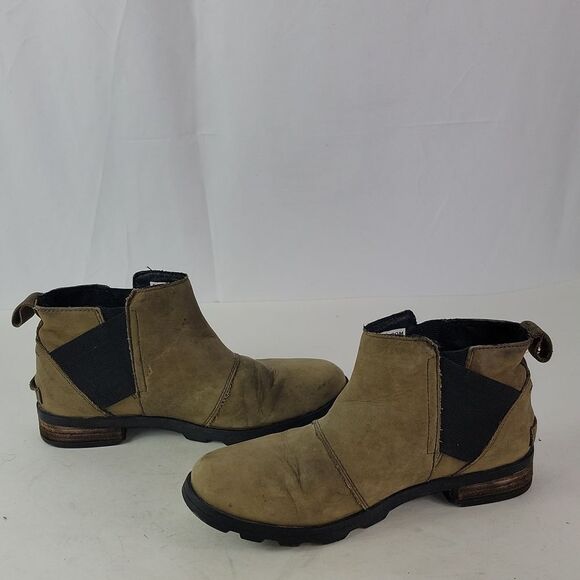 Sorel Emelie Chelsea Major Tan Women's Ankle Boots - Picture 4 of 16